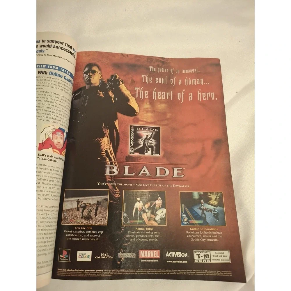 Electronic Gaming Monthly Magazine No. 138 - Twisted Metal Black-Evil Dead 2 Ad